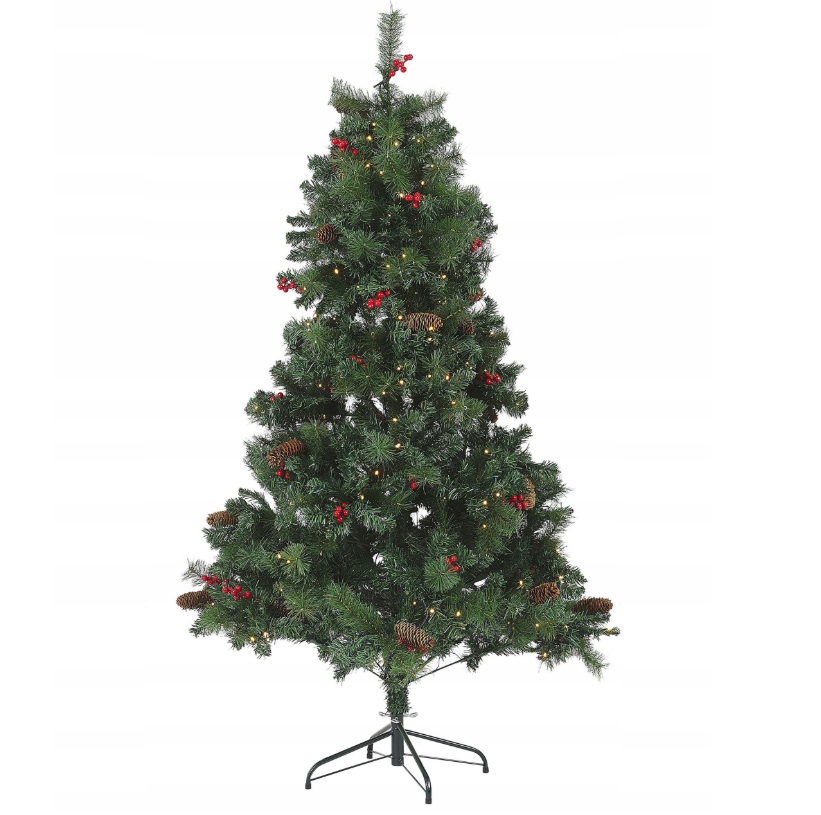Umelý vianočný stromček s závesnou konštrukciou, 150 cm, zelený