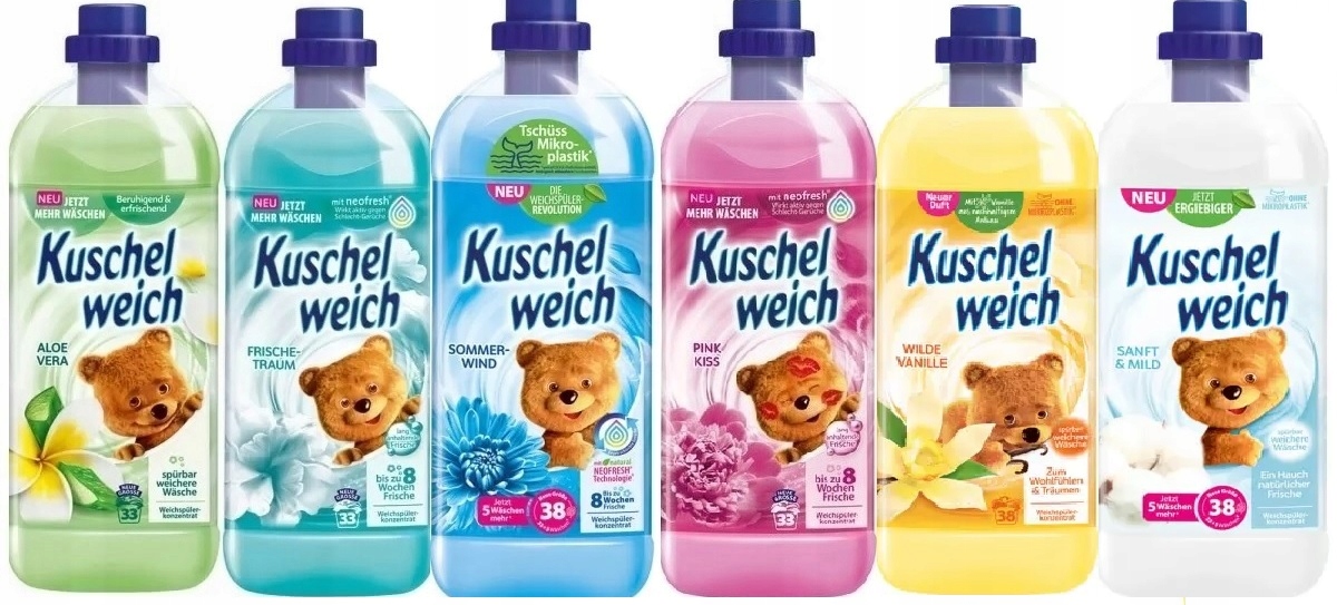 

Zestaw płyn do płukania Kuschelweich De