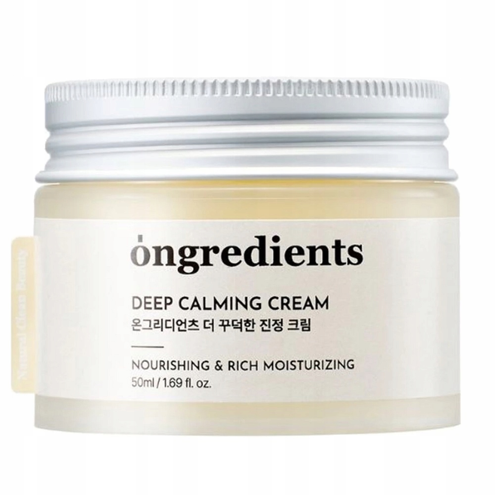 Ongredients Deep Calming Cream hloubkově zklidňující regenerační krém 50 ml