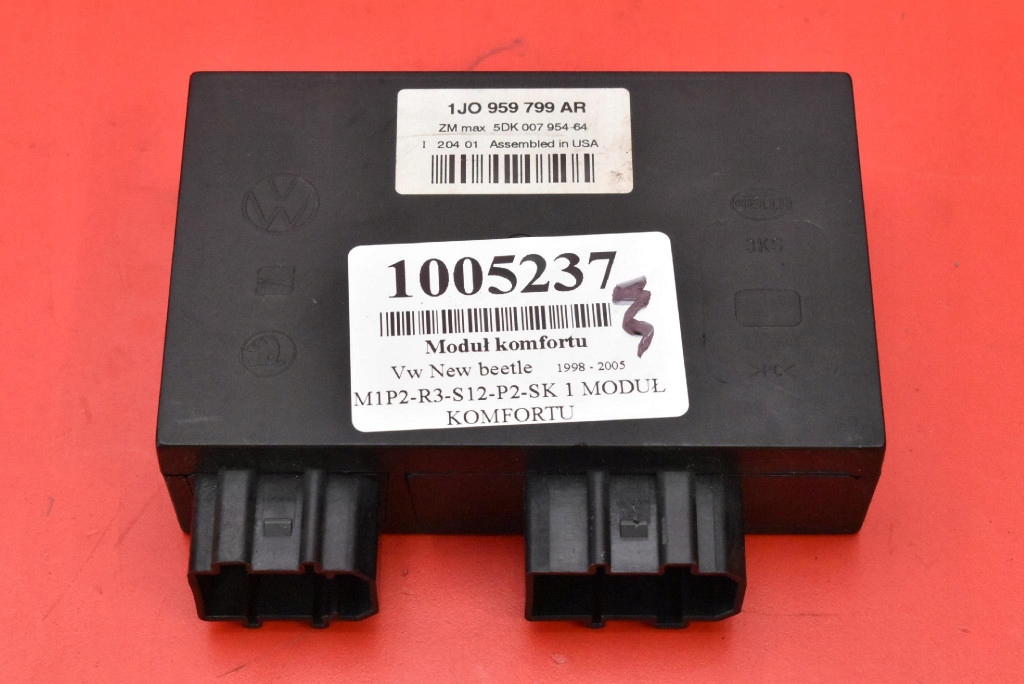 Unité commande confort 1J0959799AR VW NEW BEETLE 1.9 TDI 90KM 98-05