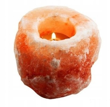 ŚWIECZNIK SOLNY NATURALNY JONIZATOR tealight 1 kg