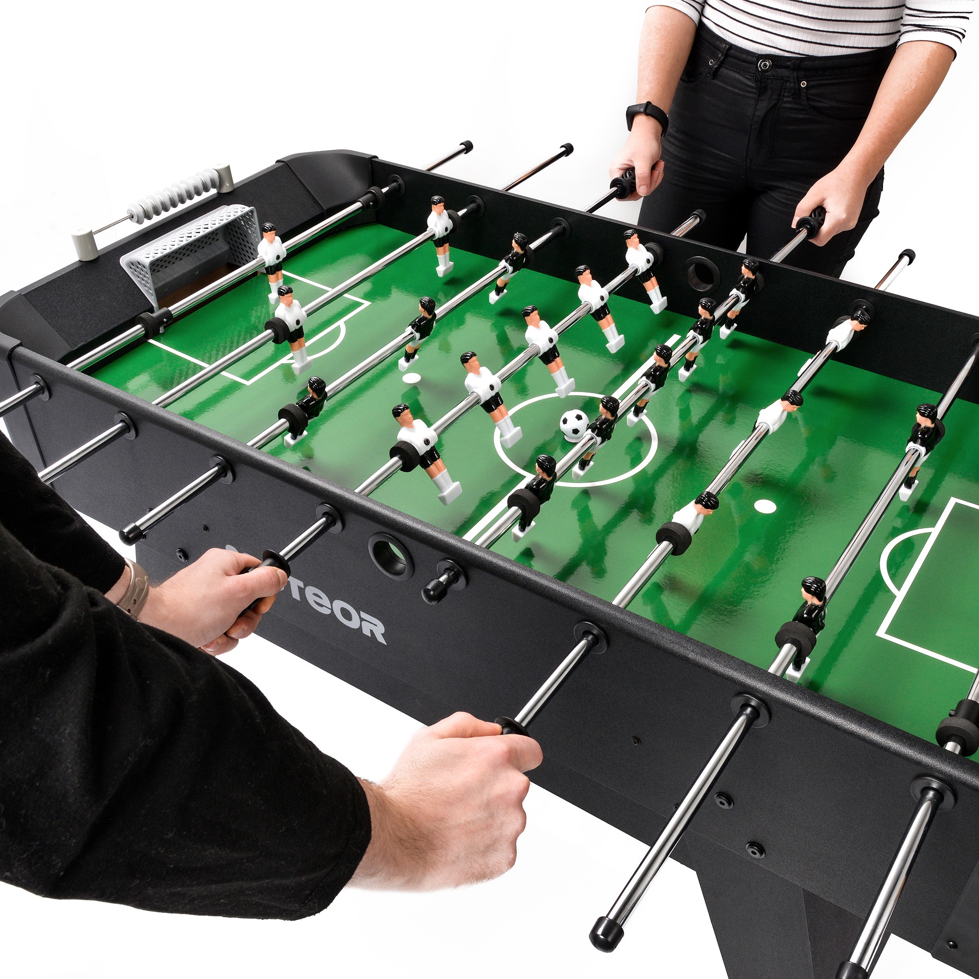 Duży Stół Do Piłkarzyków League Piłkarzyki Meteor 122x61x80 Mdf Laminat