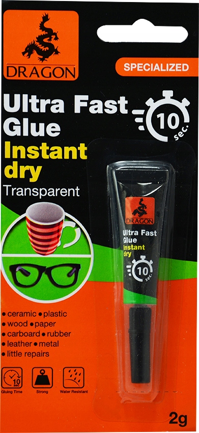 

10-SEKUNDOWY Mocny Klej Błyskawiczny 2G Dragon