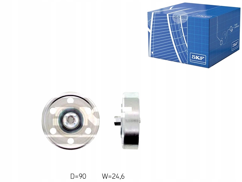 Rolka Pásu Vícedrážková Toyota 2,0D4D Avensis Corol Asistent Kolize #34