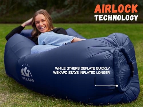 WEKAPO Nadmuchiwany Leżak Sofa Wodoodporna na Plażę i Camping — miniatura 5