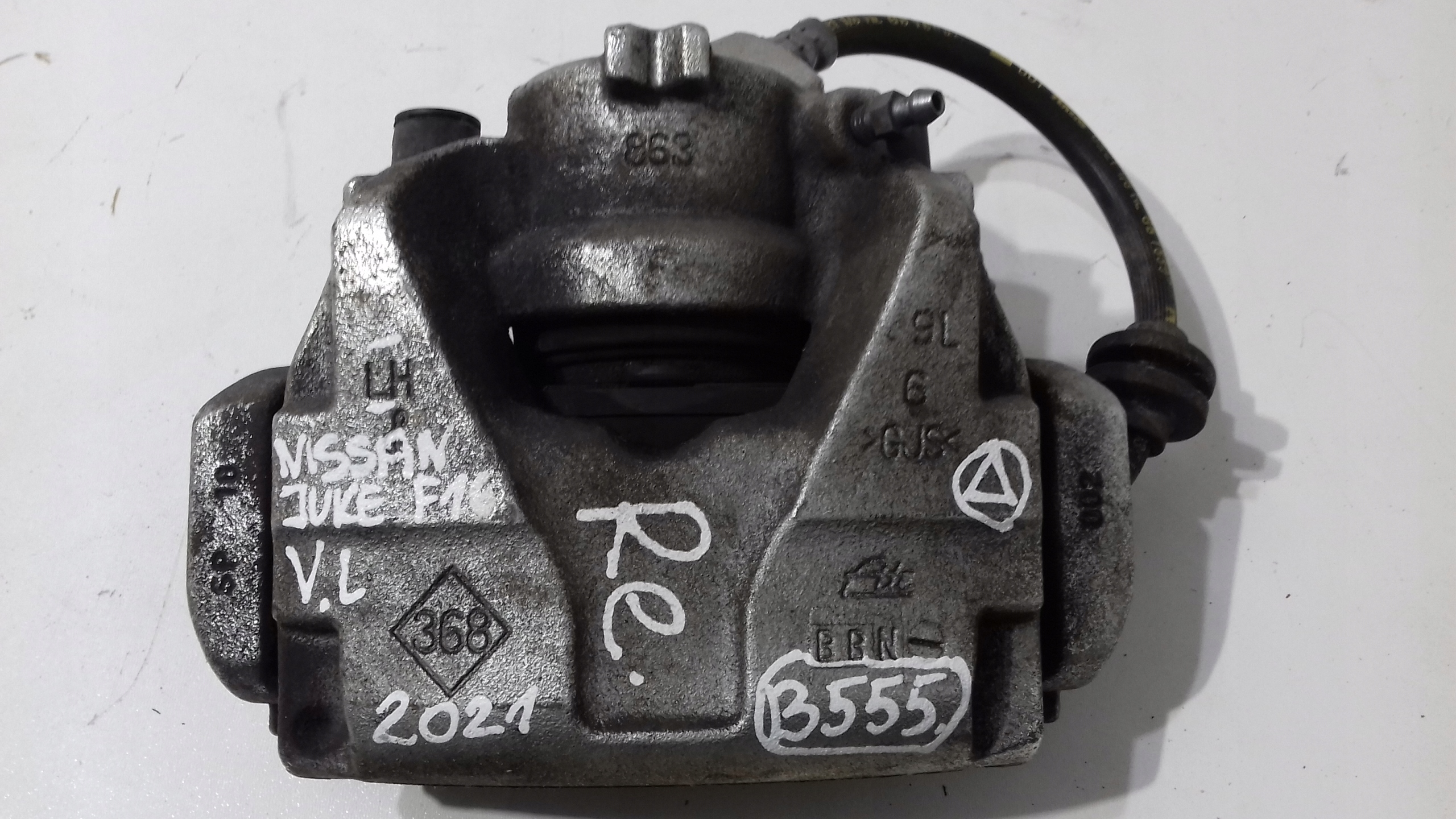 NISSAN JUKE F16 caliper brake left front