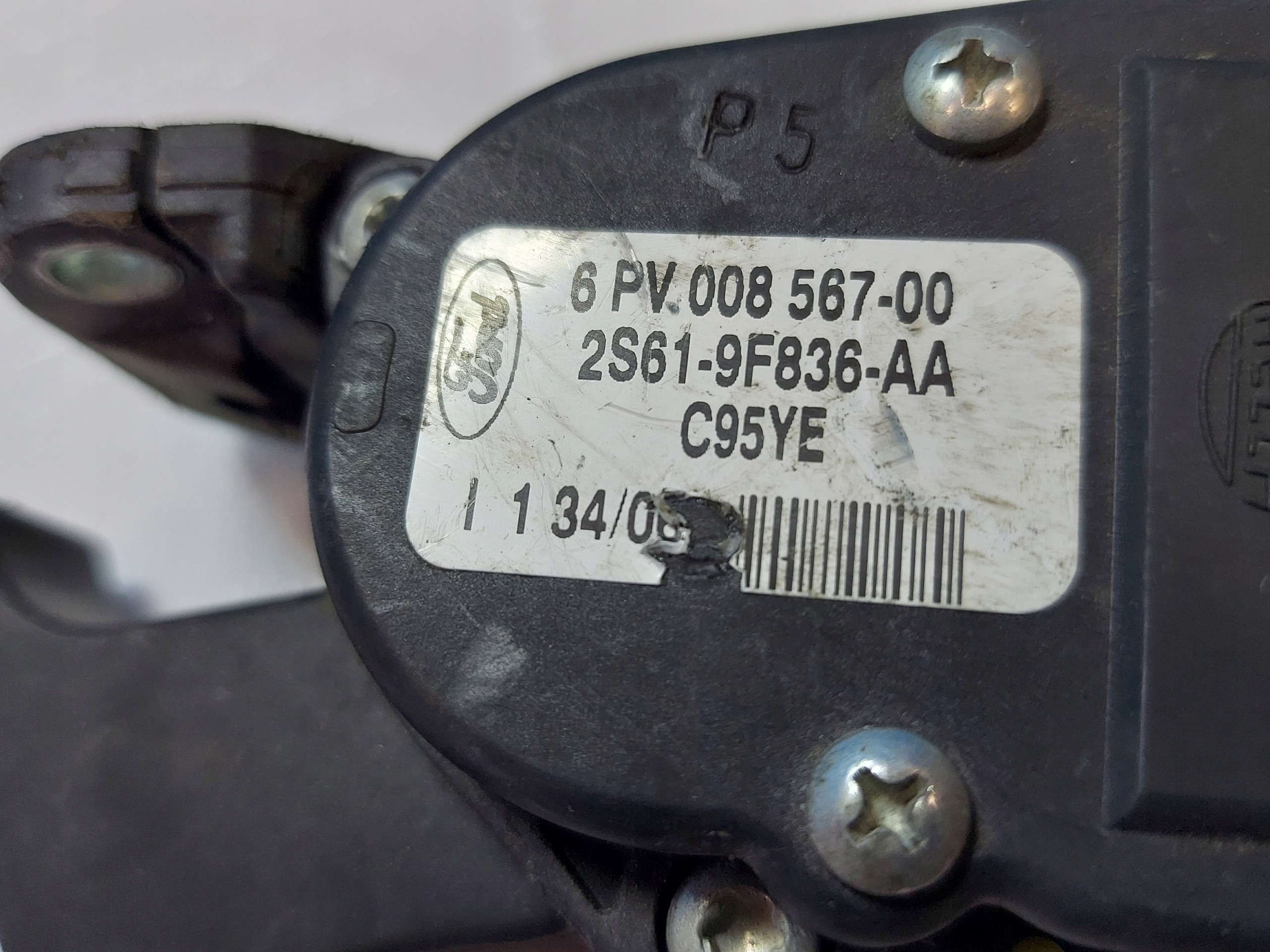 Gaspedal FUSION TDCI 2S619F836AA
