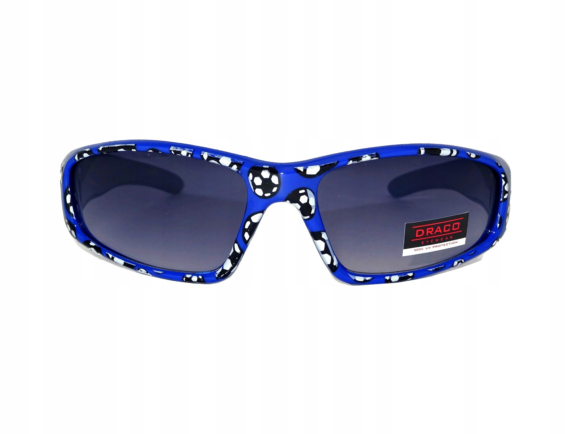 OKULARY SUNGLASSES DLA CHŁOPCA PIŁKI UV400 BLUE Marka Inna marka