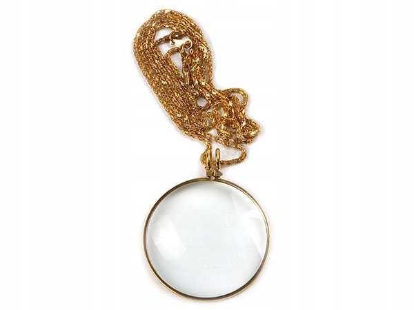 

Lupa Lupy Na Łańcuszku Powiększająca 5X Szkło