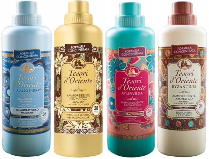 Tesori d'Oriente Sada 4 krásných aviváží 760 ml Tvab