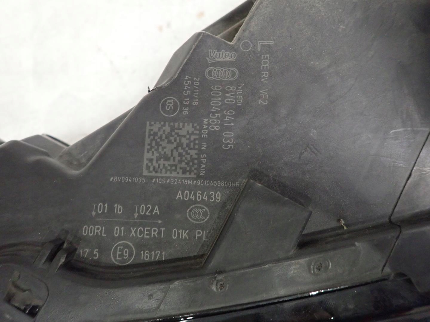 light front front left AUDI A3 LIFT 2016- FULL LED MATRIX 8V0941035