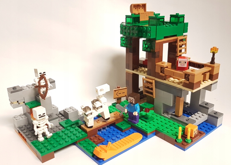 LEGO 21146 MINECRAFT ATAK SZKIELETÓW (5702016109641) • Cena