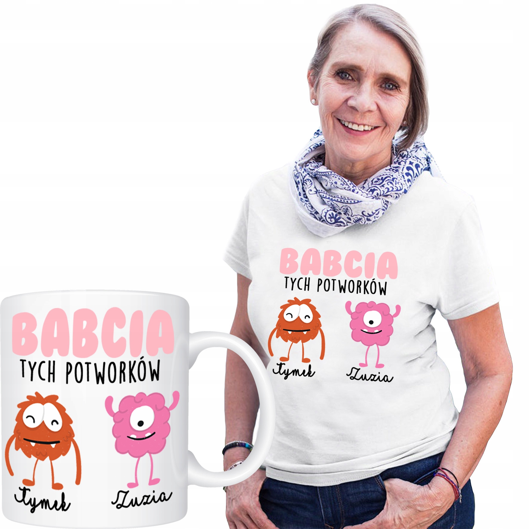 

Zestaw Potworki Prezent Dla Babci Dzień Babci S
