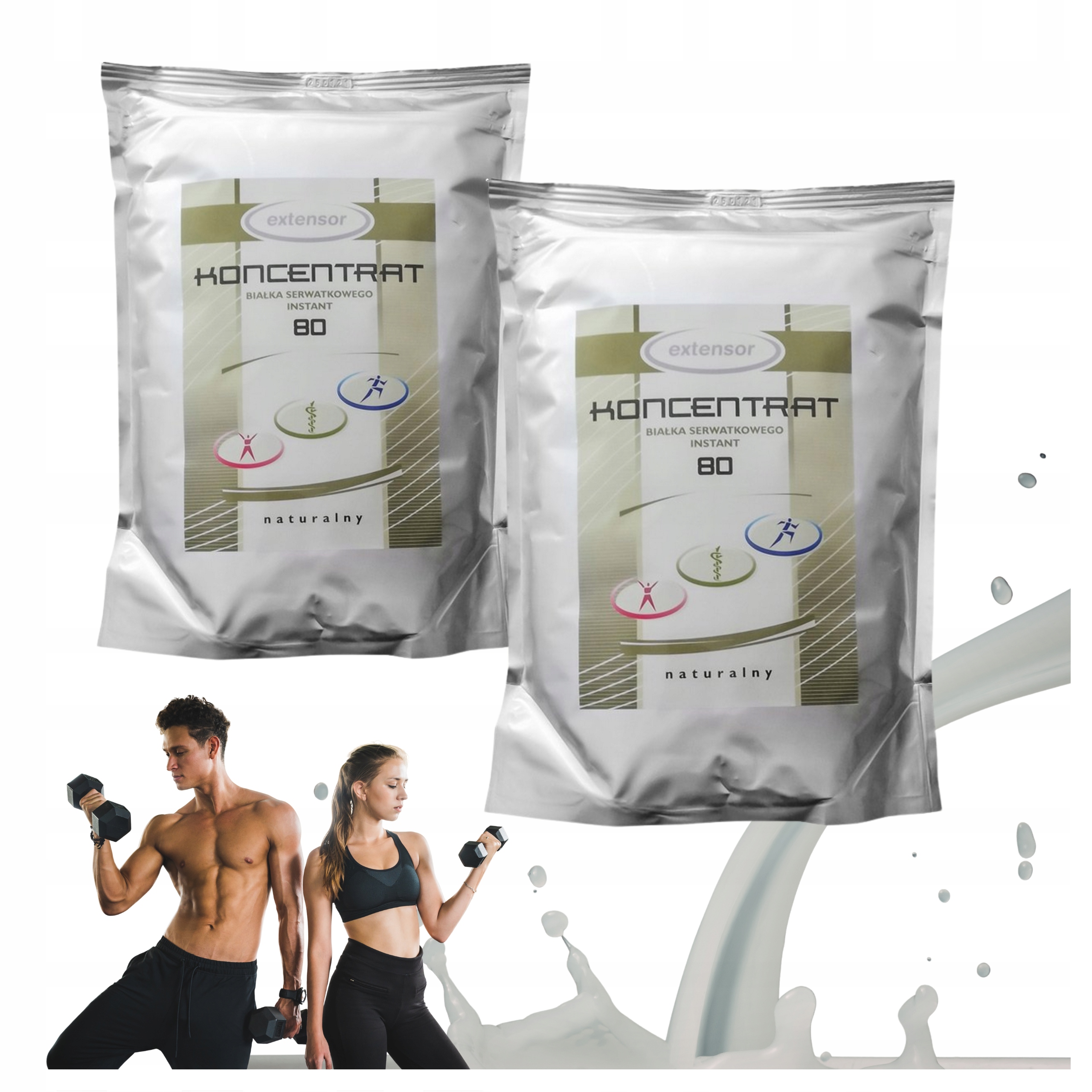 Protein syrovátkový koncentrát Wpc Extensor prášek 1 kg přírodní