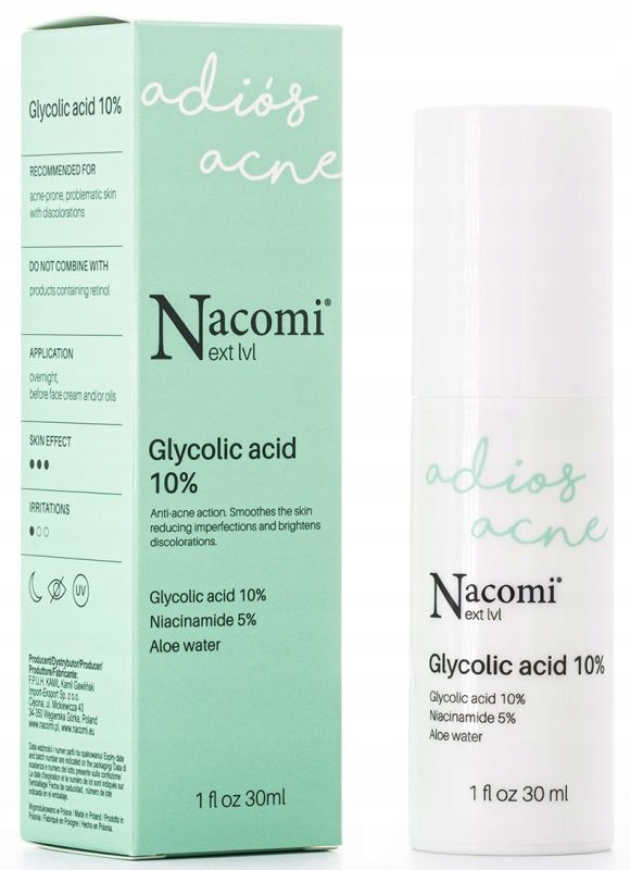 NACOMI NEXT LEVEL 10% SERUM Z KWASEM GLIKOLOWYM