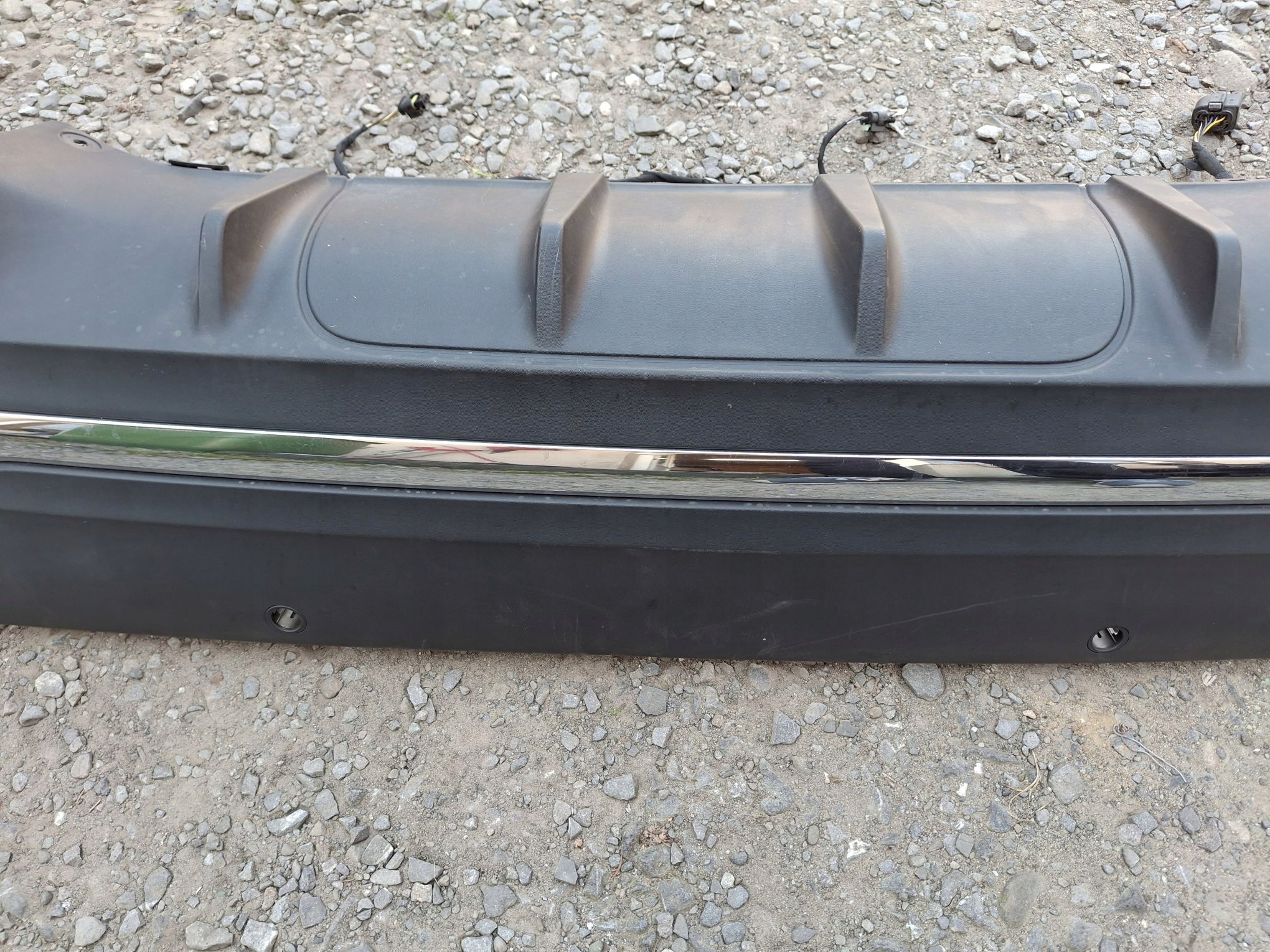 bumper rear SPOILER accessories MERCEDES GLA H247 II 2019R->