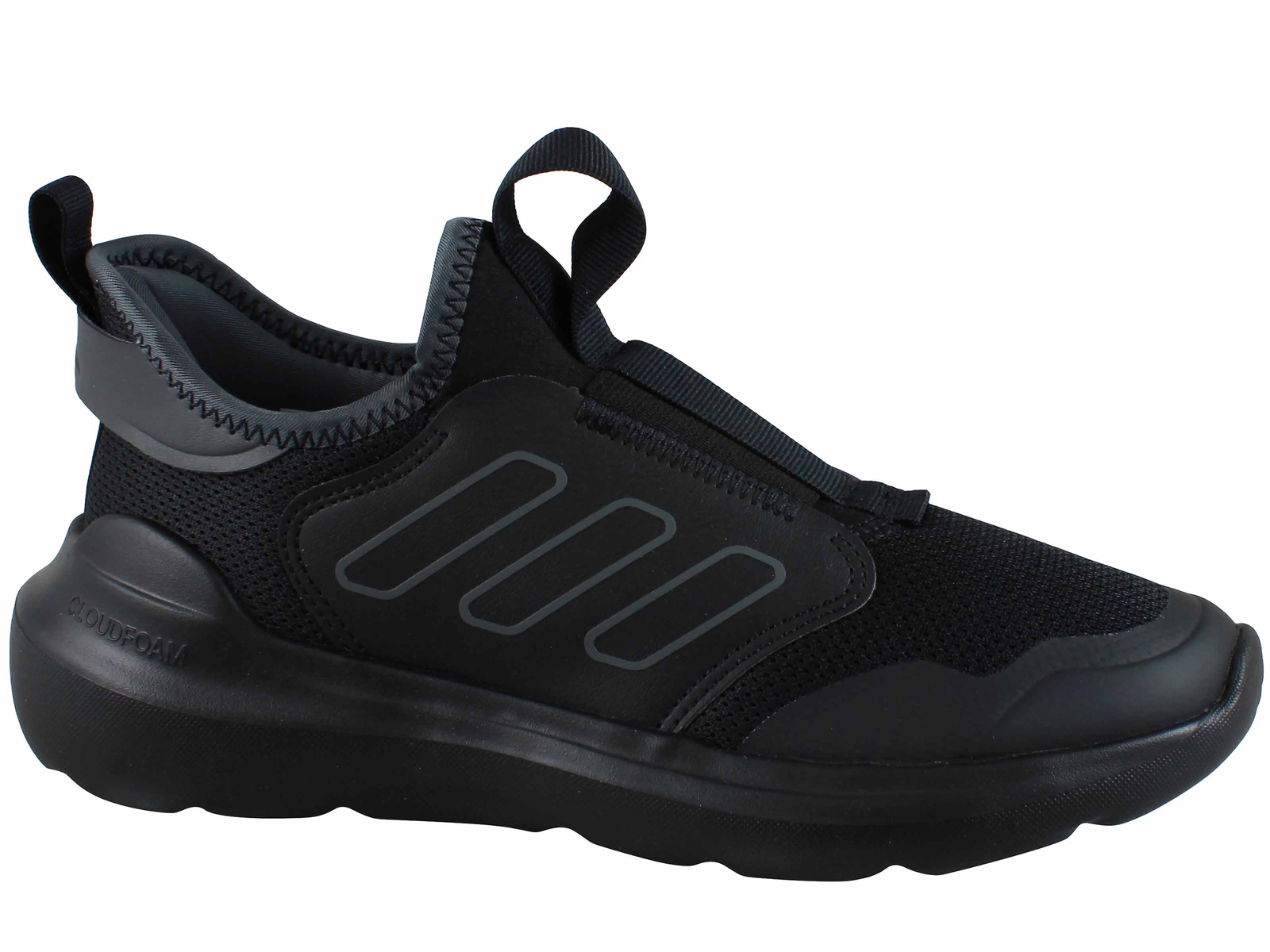 Adidas Tensaur Comfort Ac JR7662 Buty Dziecięce Wsuwane Czarne Na W-f