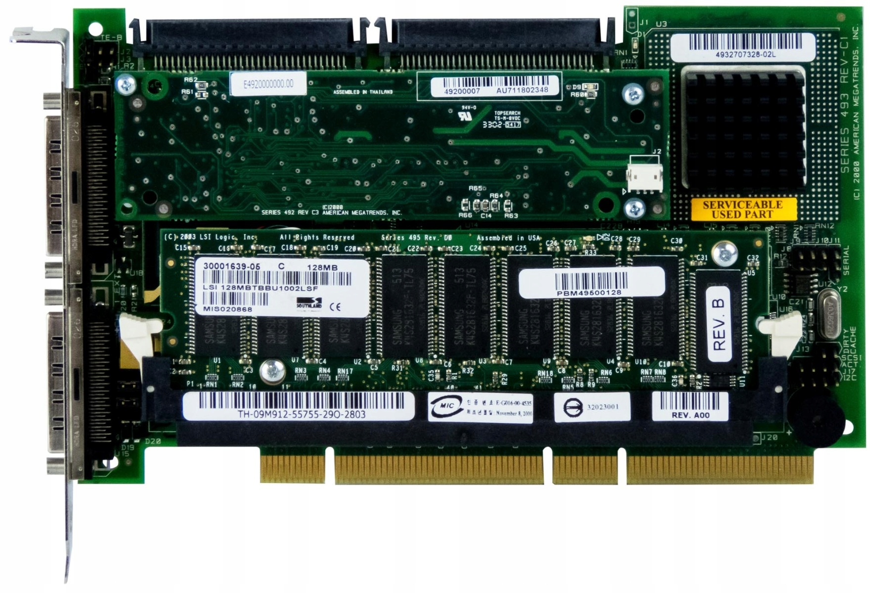 Ovladač Dell 09M912 PERC/3-DCL 128MB Raid Pci-x