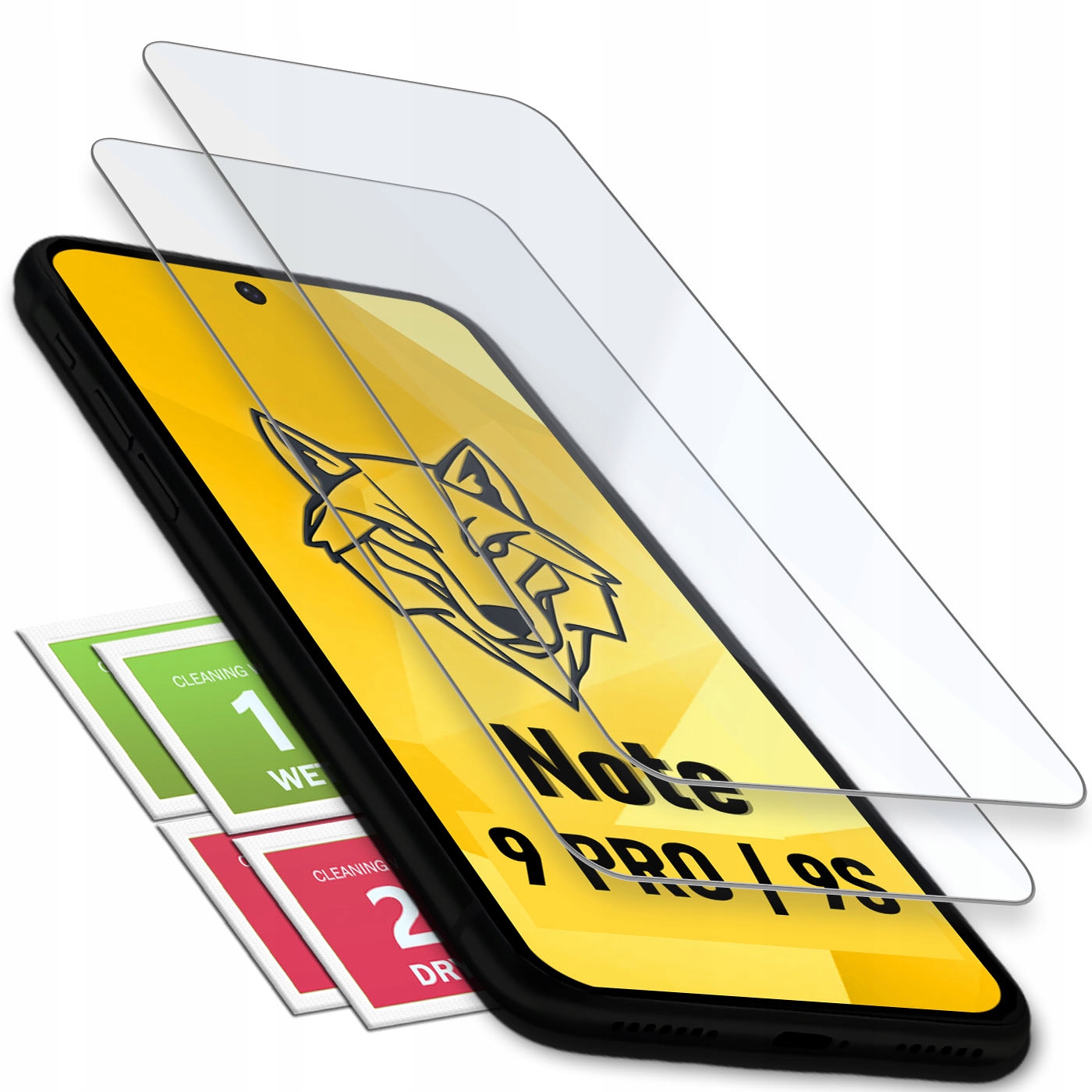 Szkło hartowane do Xiaomi Redmi Note 9 Pro/9S - Szkiełko ochronne 2.5D ...