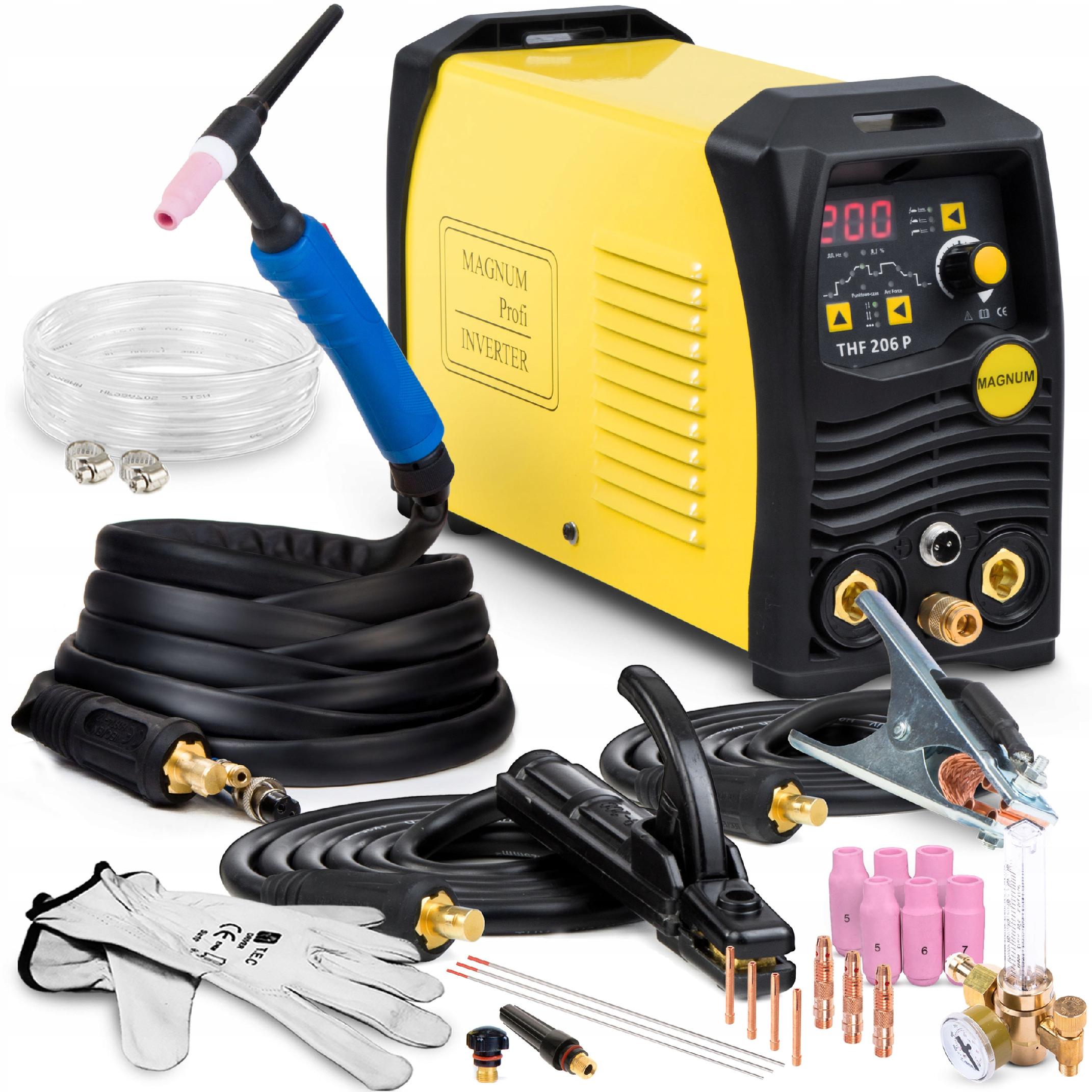 Invertorová Svářečka S Invertorem Magnum Thf 206P Mma Tig Puls 230V 200A Igbt
