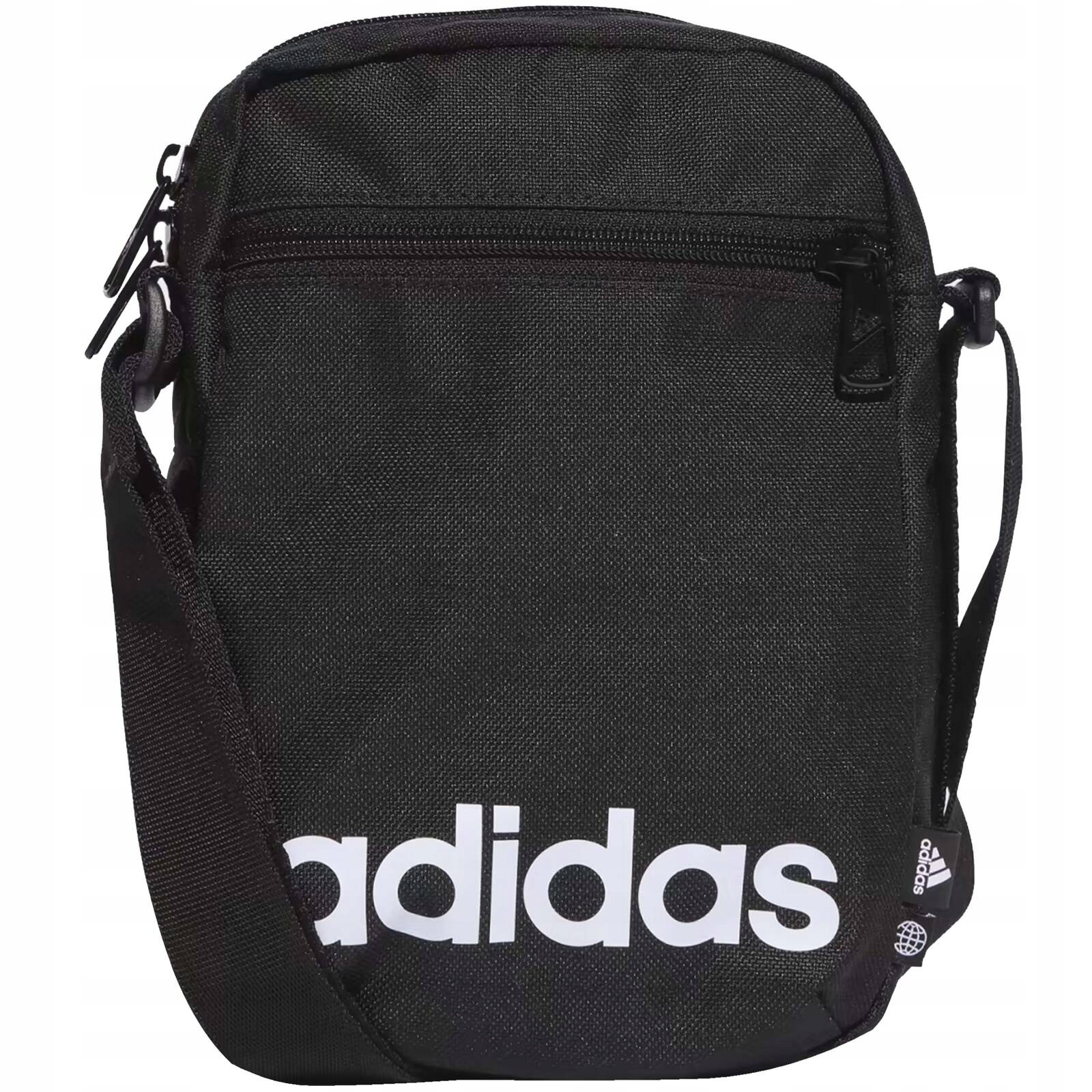 ADIDAS LINEAR ORGANIZER HT4738 TOREBKA SASZETKA LISTONOSZKA NA RAMIĘ CZARNA