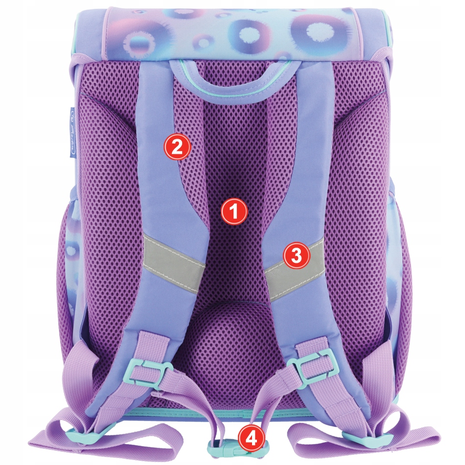 TORNISTER SZKOLNY HERLITZ LOOP PLUS MYSTIC MERMAID DLA DZIEWCZYNKI Waga produktu z opakowaniem jednostkowym 0.9 kg