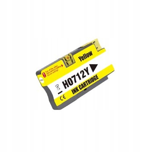 Naplnka Hp 712 3ED69A žlutá kompatibilní cartridge