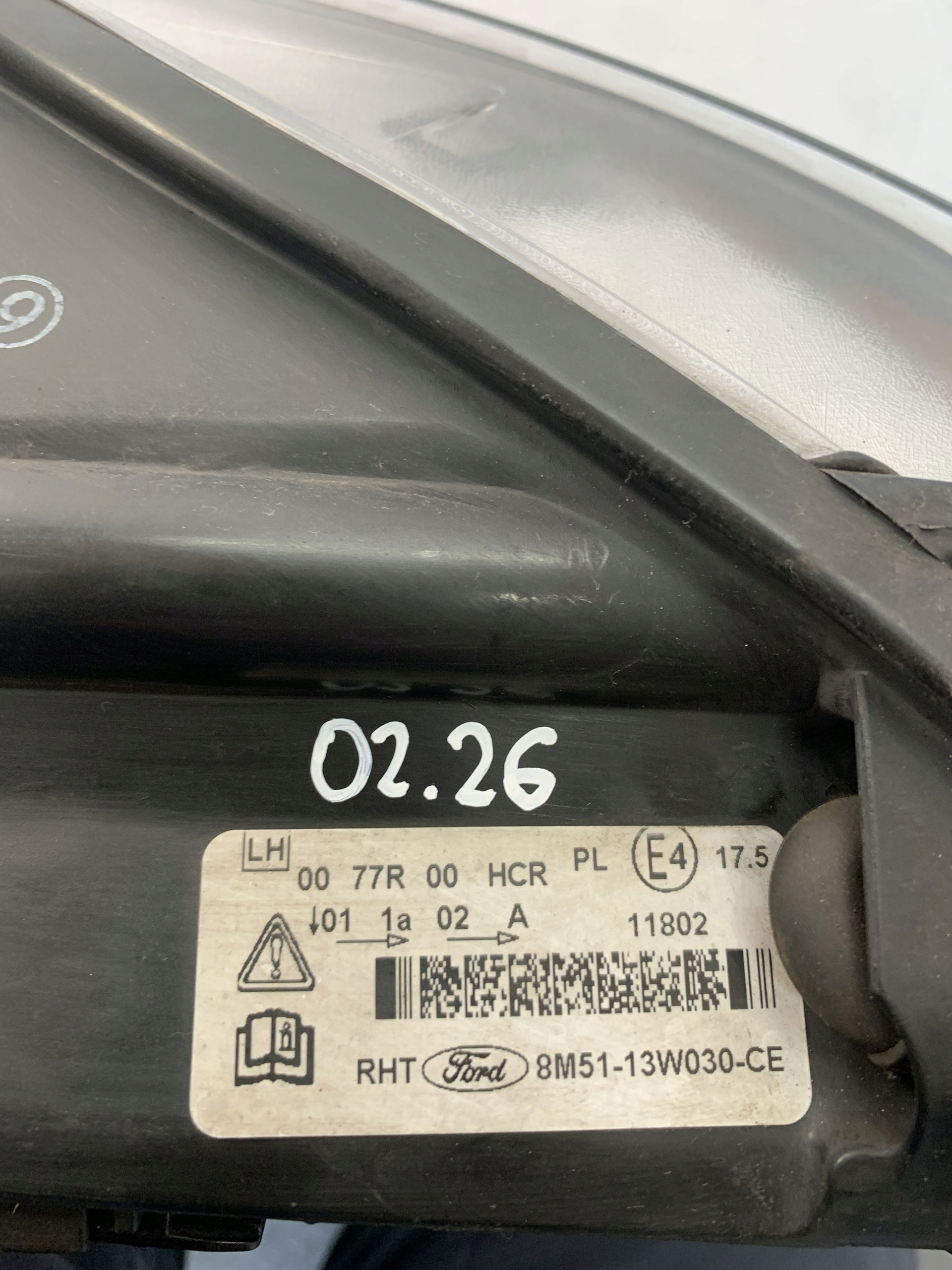 light front left reflektor Ford Focus II FL 07-10r 8M51-13W030-CE 02.26