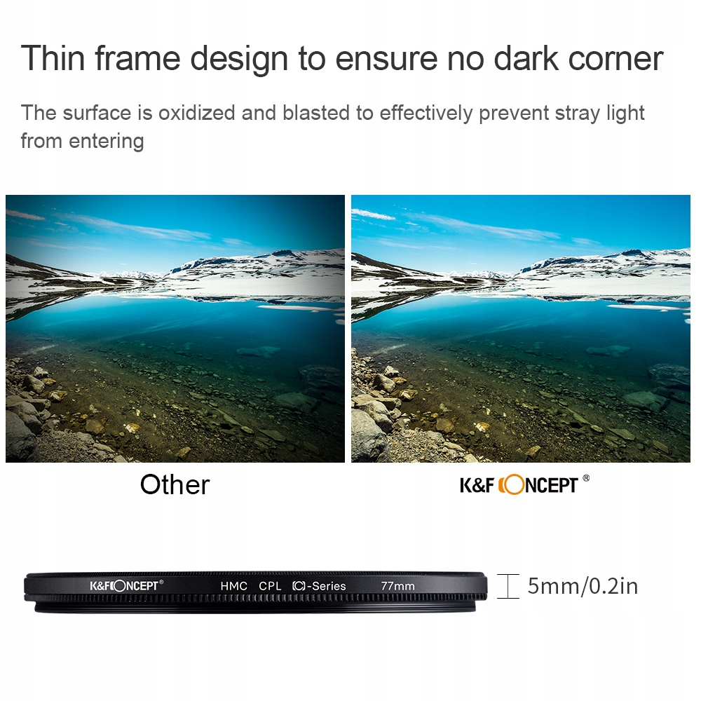 MARKOWY FILTR Polaryzacyjny 72mm CPL HD MC slim C Model 72mm