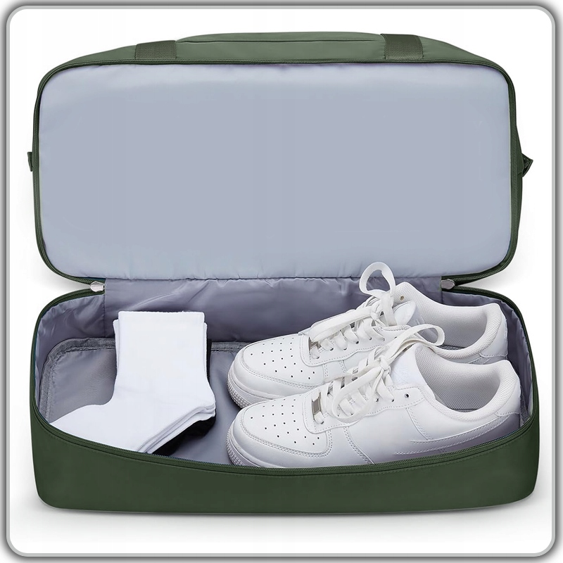 DAMSKA MĘSKA TORBA PODRÓŻNA SPORTOWA BAGAŻ DO JOGI NA SIŁOWNIĘ NA RAMIĘ 30L Kod producenta HE-042