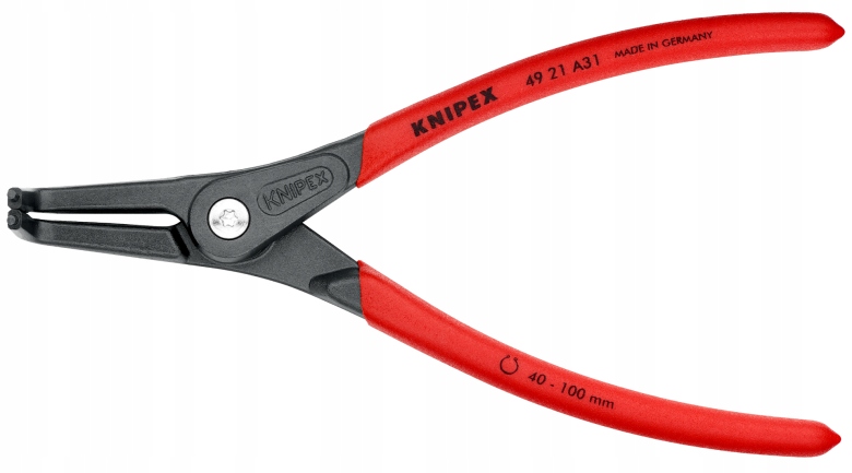 Kleště na pojistné kroužky Knipex 210 mm 49 21 A31