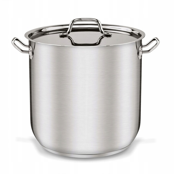 Garnek Indukcja Gastronomiczny Pokrywka Duży Tadar Supreme 20,5L 30cm