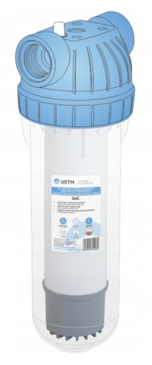 FILTR DO WODY WKŁAD WĘGLOWY Z NANOSREBREM UZDATNIAJĄCY BAKTERIOSTATYCZNY 10 Rodzaj wkład filtra