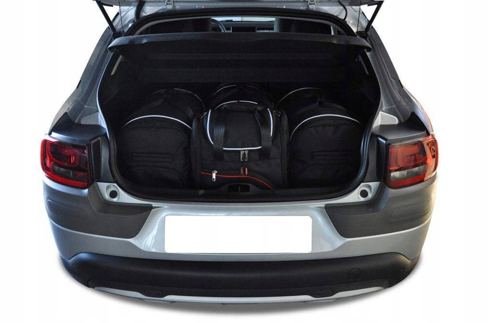 J&j Automotive Sada 4ks cestovných tašiek Sport pre Citroen C4 Cactus 2014