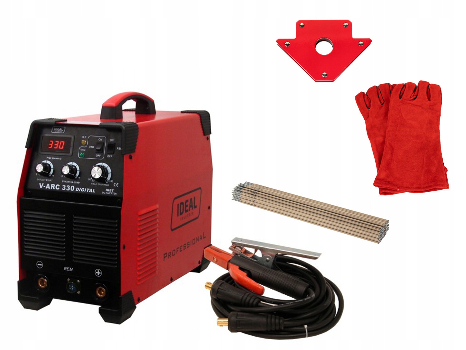 Инверторный сварочный аппарат 315A 400V MMA IDEAL Kit