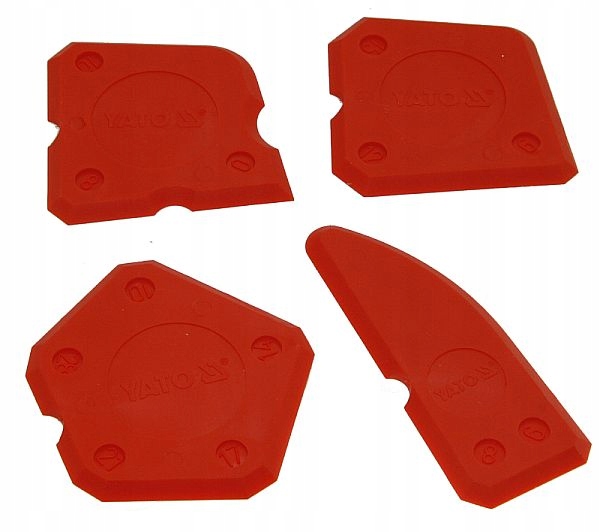 Yato Szpachelki do silikonu kpl. 4szt YT-5261