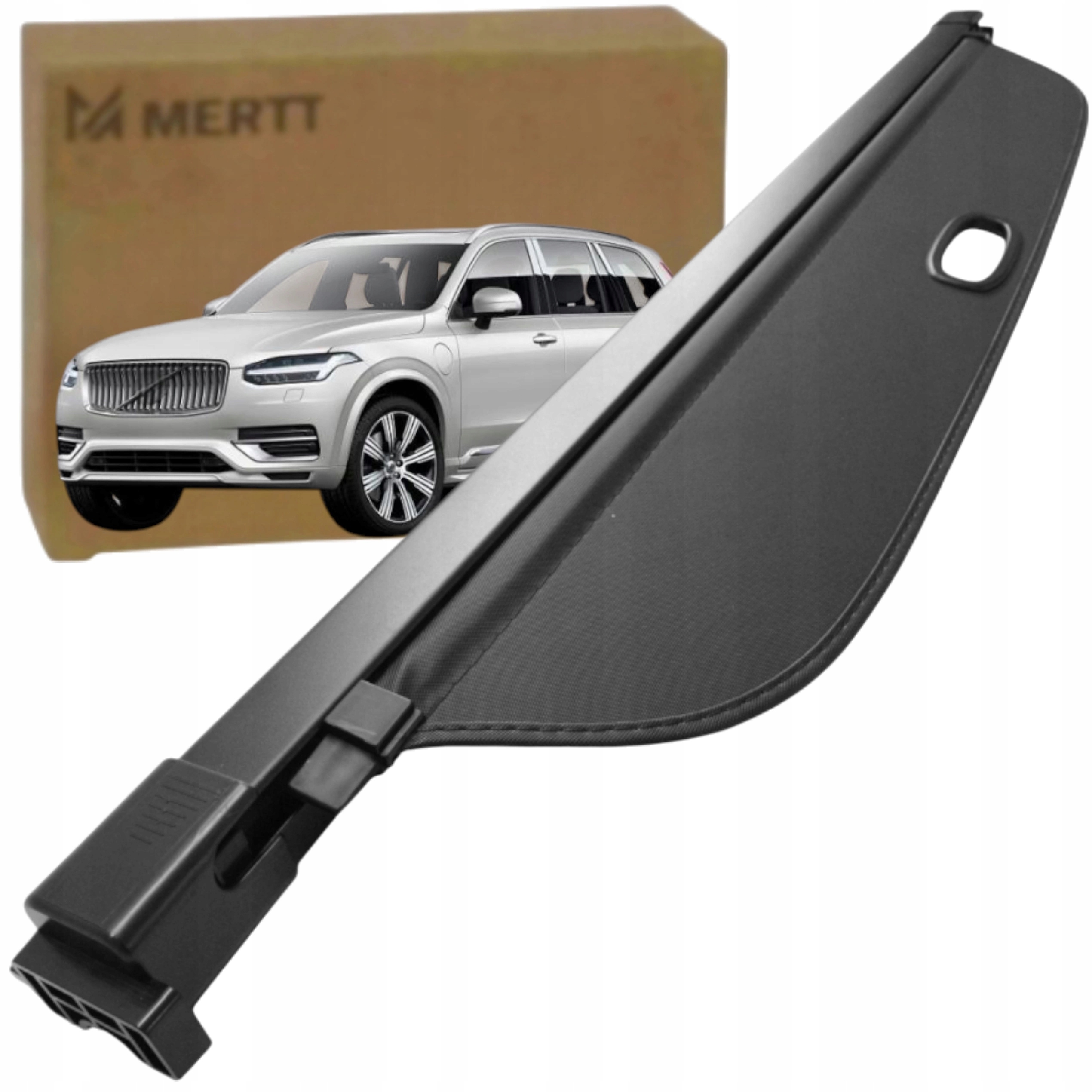 Volvo XC90 XC 90 II 2015+ Roleta Zavazadlového Prostoru nová zadní část černá