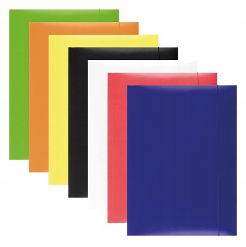 

Teczka Biurowa A4 Z Gumką 300GSM Office 25 Szt