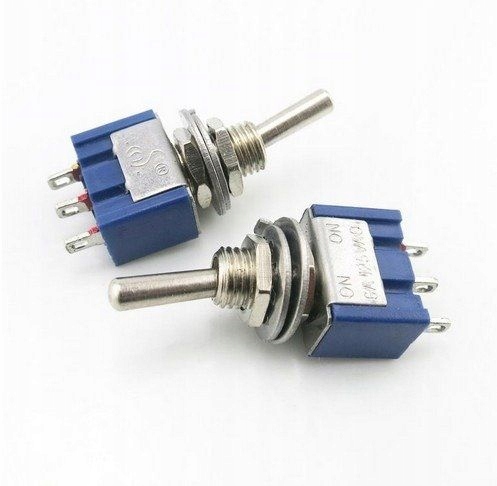 

Przełącznik dźwigniowy 2-poz. 3 pin. MTS-102/103