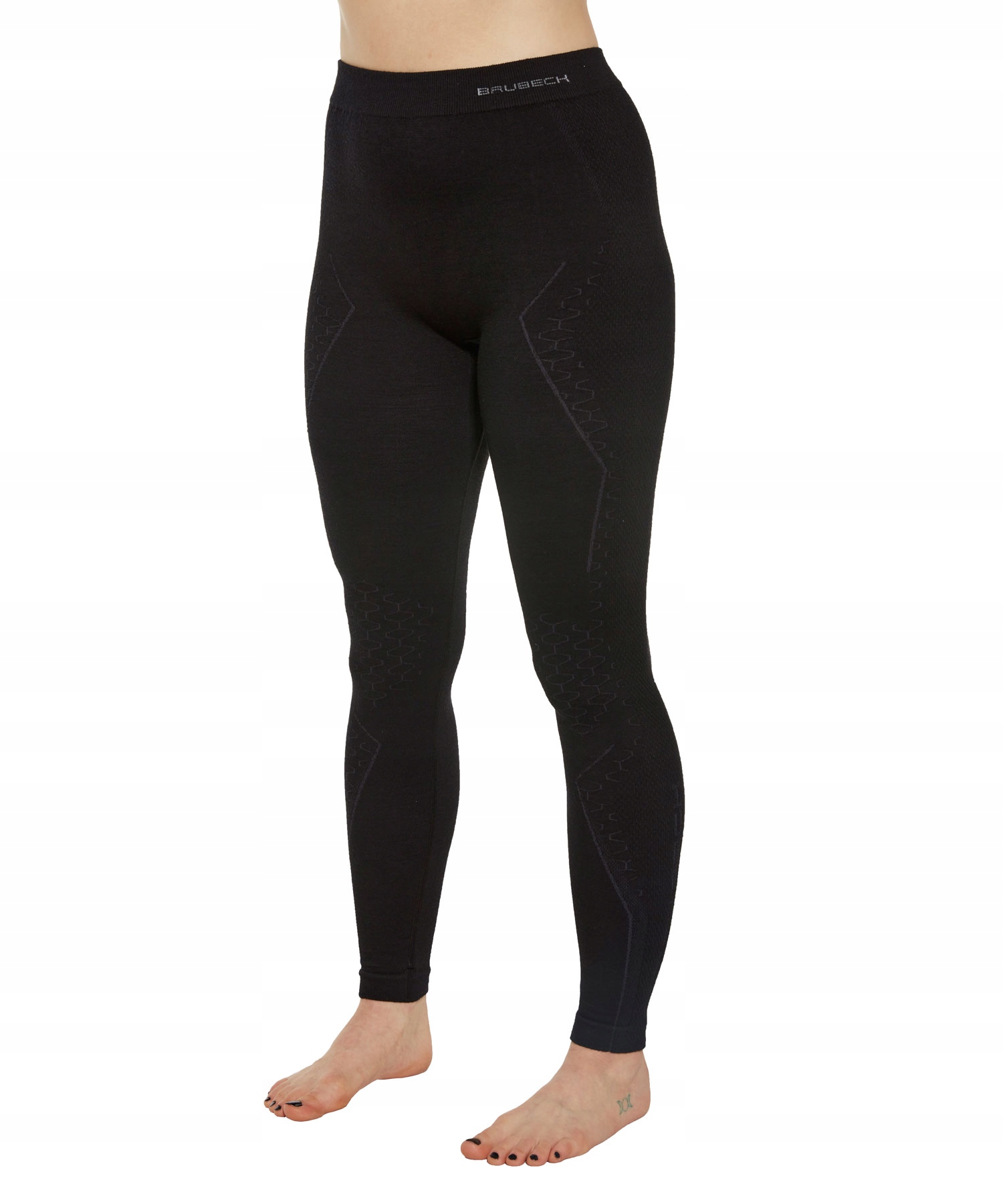 Brubeck LE1351W Dámské kalhoty Extreme Merino černé S