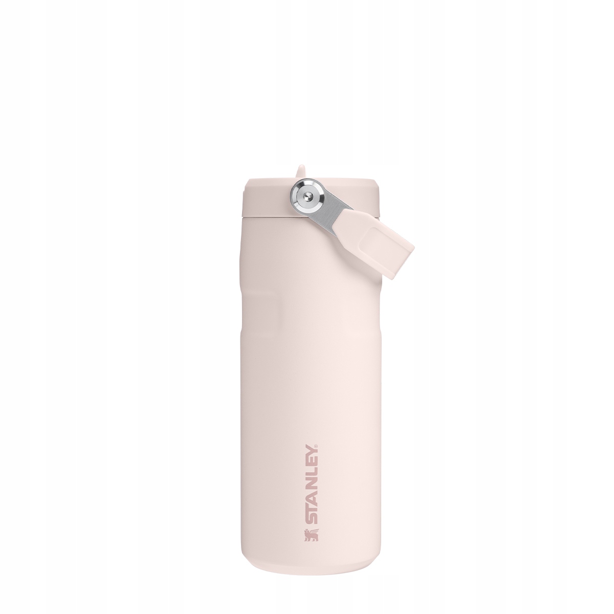 Butelka na wodę IceFlow Flip Straw 2.0 0.47L Rose Quartz Stanley