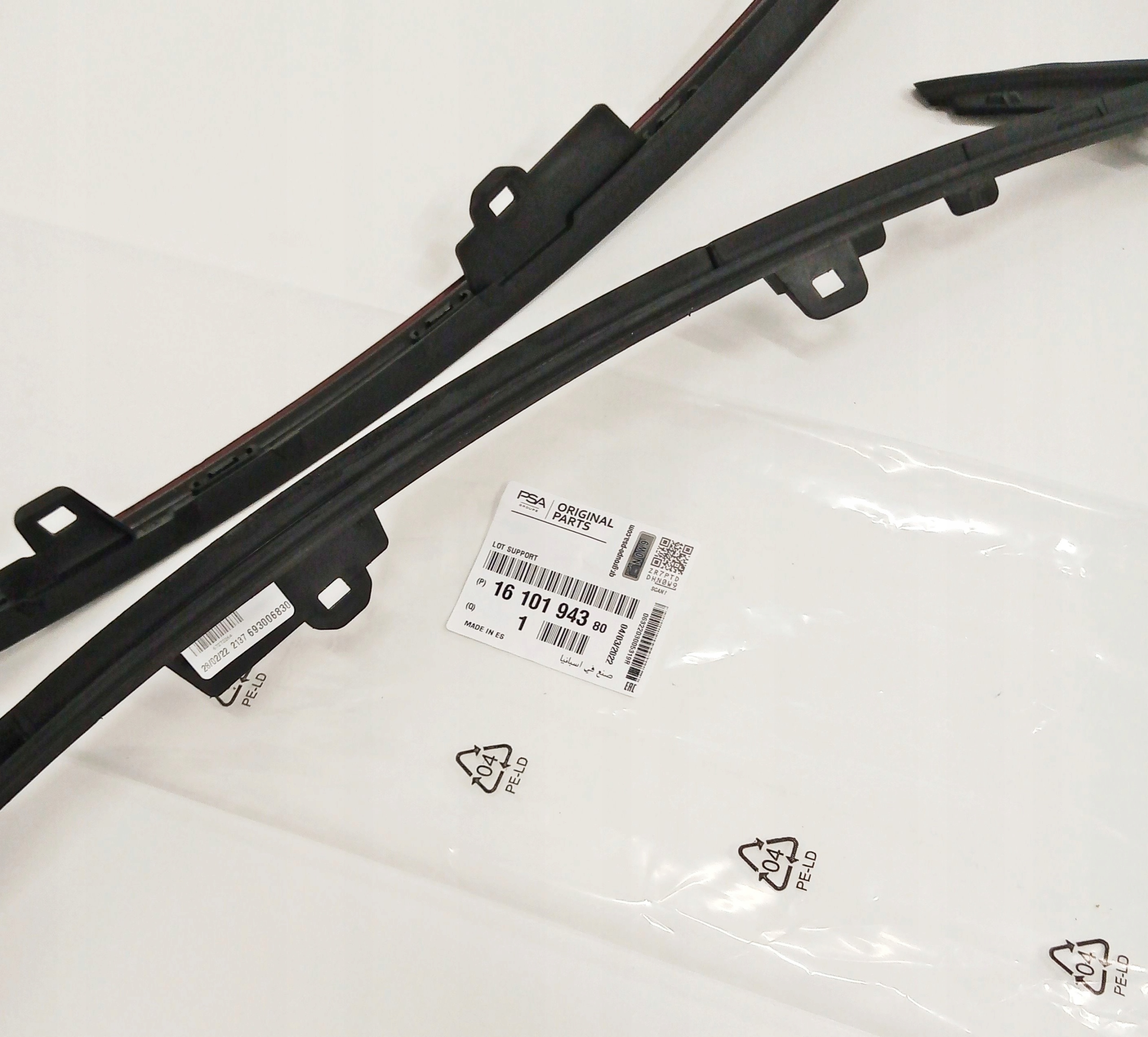 Wsporniki ramek Ledow C4 Grand II C4 Spacetourer Installation side Front