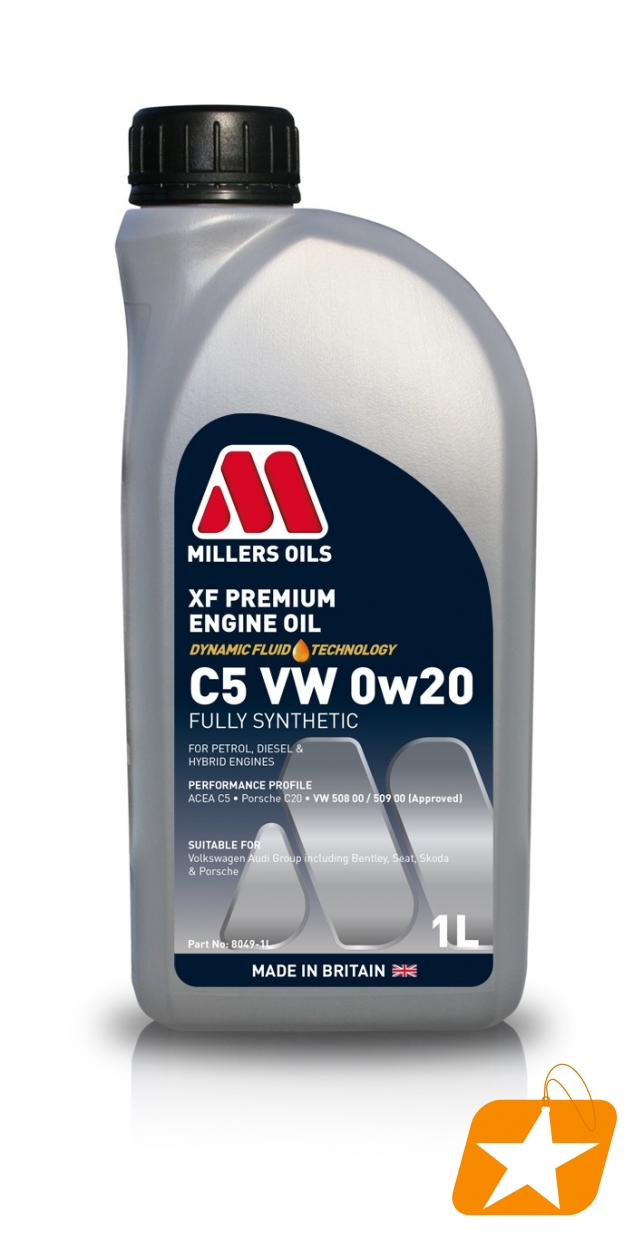 Millers Xf Premium C5 Vw 0W20 1L