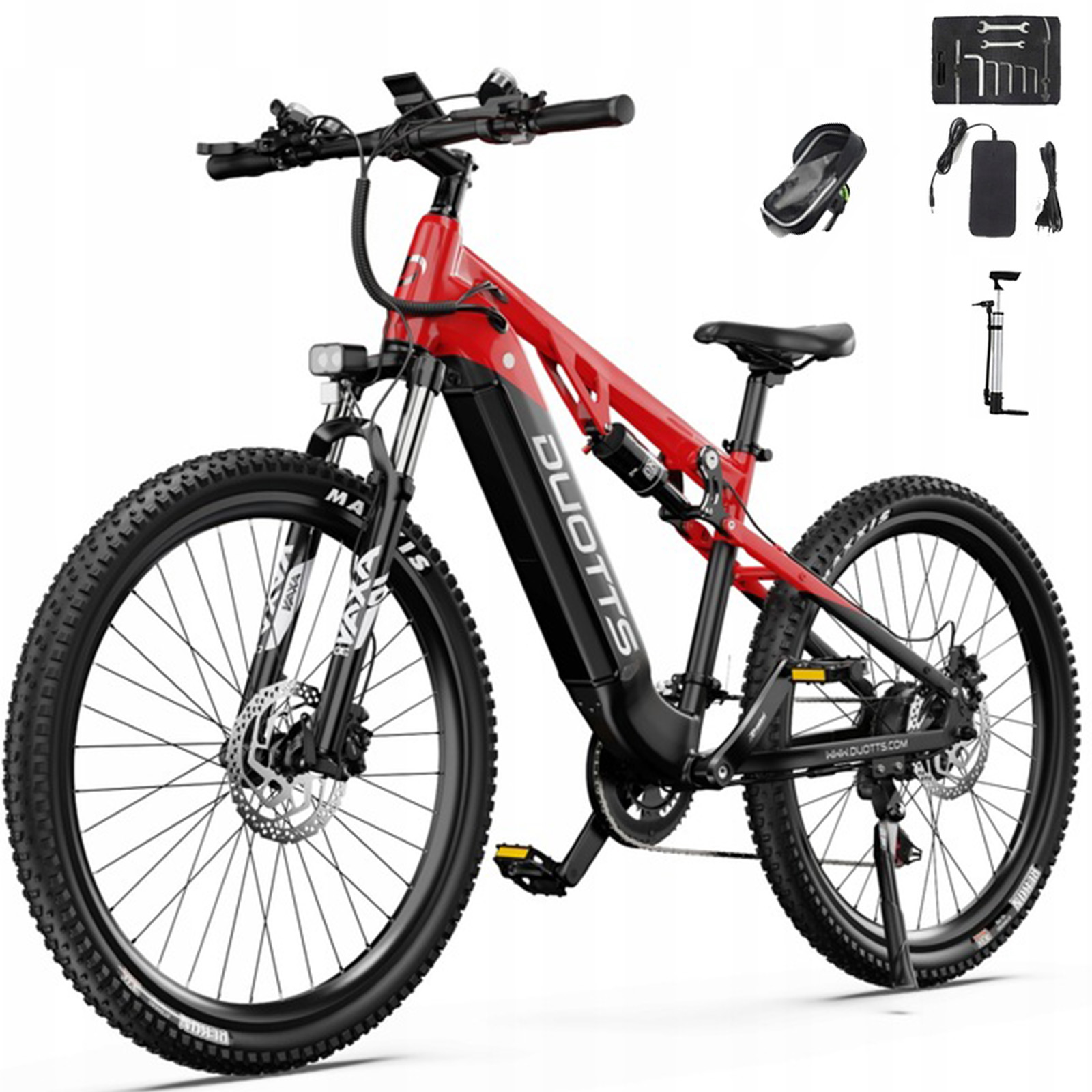 27,5" Elektrické kolo Duotts E29 Bafang 720W 13,5AH 40 km/h Hydraulické horské elektrokolo (emtb)