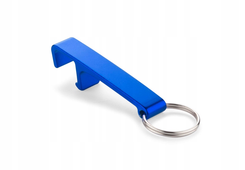 Brelok 3 w 1 Otwieracz Stojak na Telefon LON Niebieski