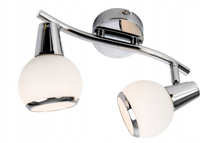 Stropní svítidlo Reality Loris chrom 2xE14 40W nastavitelná nástěnná IP20