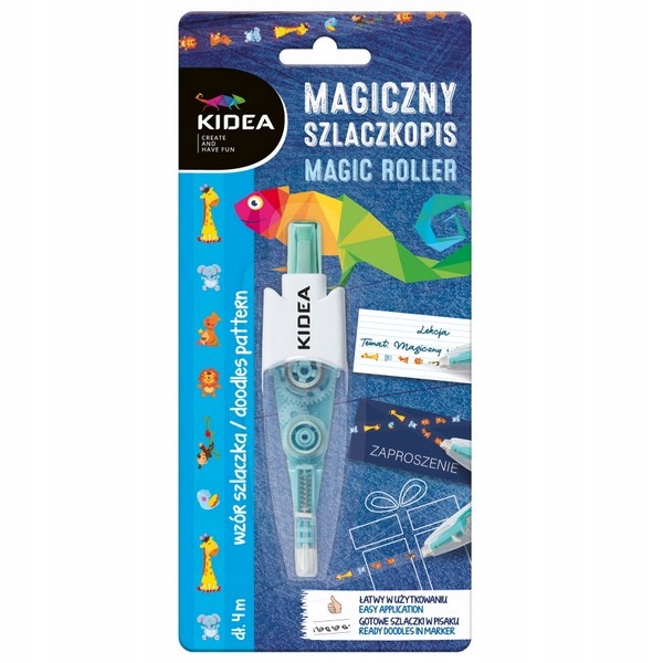 

Kidea Magiczny Szlaczkopis wzór Zoo