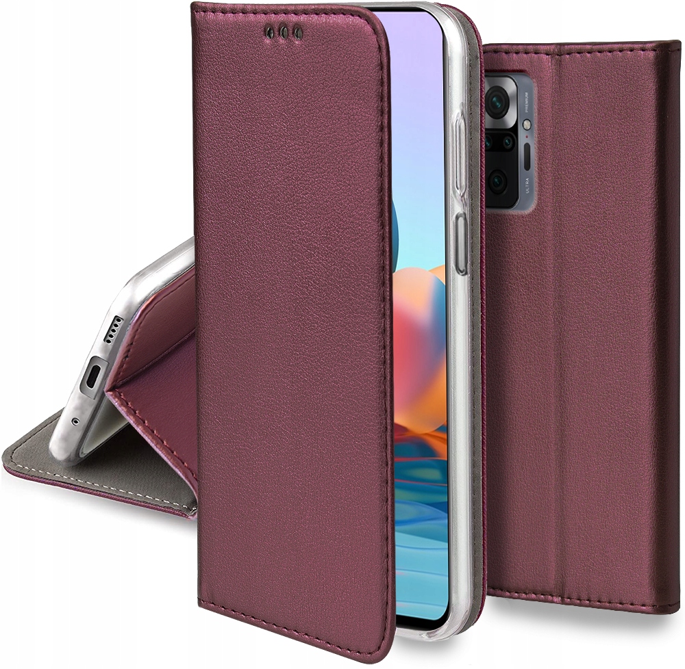 

Etui Magnet Case Szkło do Xiaomi Redmi Note 10 Pro