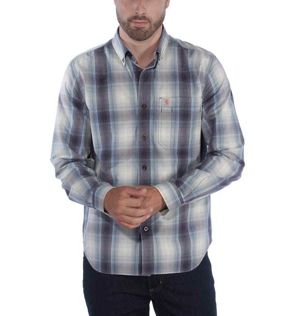 

Koszula Carhartt Essential Plaid L/s Bluestone