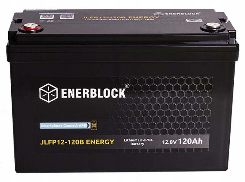 Akumulator litowy LiFePO4 Energy 120 Ah Enerblock Producent Enerblock